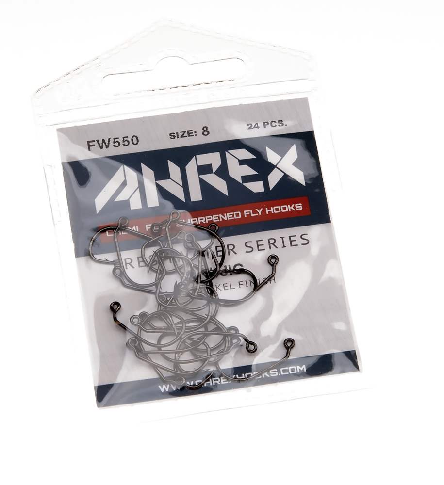 Ahrex Fw550 Mini Jig Barbed #12 Trout Fly Tying Hooks